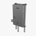 Stainless Steel Industrial Control Cabinet With Lockable Door And Support Legs