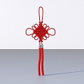 New Wall Decoration Chinese Knot 3D Model 3d model