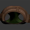 Stylish Green Pants With Yellow Patches Brown Belt And Utility Pockets