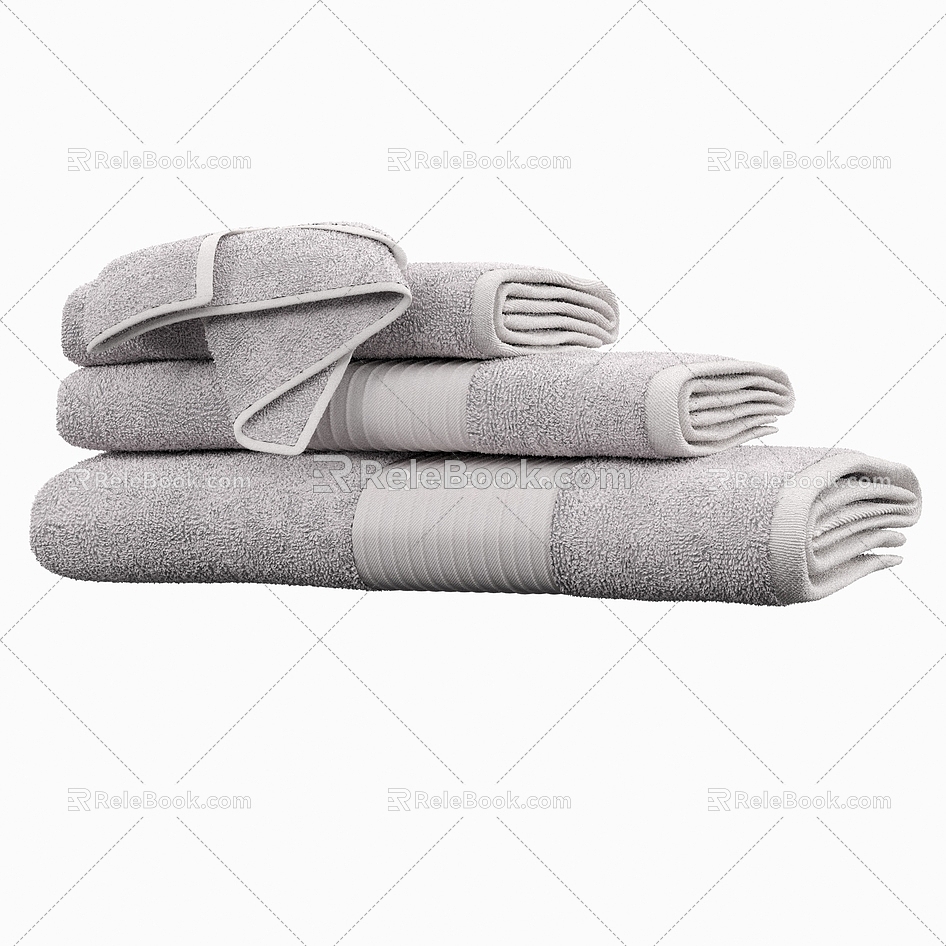 Towel 3d model