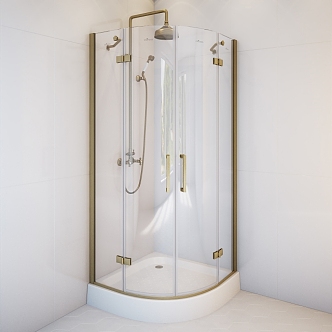 Shower room 3d model