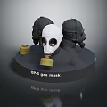 Fire Safety Equipment Including GP3 Dry Gas Mask For Emergency Protection