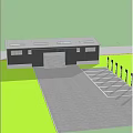 Modern workshop maintenance 3d model