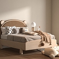 Children's bed other shapes 3d model