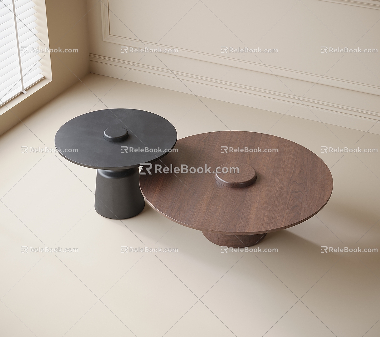 Modern coffee table 3d model