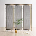 Modern partition screen partition 3d model