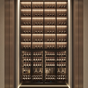 Wine Cabinet 3d model