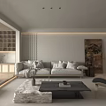 Warm Japanese Style Living And Dining Room With Comfortable Tatami Leisure Area Interior Design