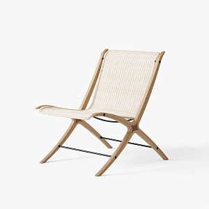 Rattan outdoor chair 3d model