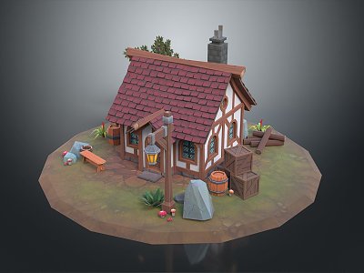 cartoon wooden house cartoon wooden house cartoon wooden house cartoon wooden house cartoon forest wooden house model