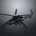 Gray Body Mars Helicopter Rotor Model for Aerospace Exploration Missions 3d model