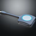 Sleek Computer Wireless Charging Pad with USB C Connector and Modern Design