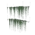 Green Hanging Vines Ornamental Decoration Set With Lush Foliage For Home Decor