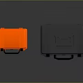 Toolbox tin box iron box plastic box container realistic 3d model