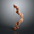 Crossbow Mechanical Crossbow Shift Bow and Arrow Shoot Far Equipment Weapons High-tech Crossbow 3d model