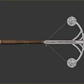 Crossbow Mechanical Crossbow Shift Bow and Arrow Shoot Far Equipment Weapons High-tech Crossbow 3d model