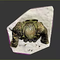 Military Themed Decorative Cake With Camouflage Figure And Tactical Gear