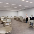 Modern Meeting Room Table And Chair Set For Discussion With People