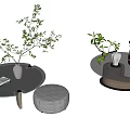 Modern Minotti coffee table 3d model