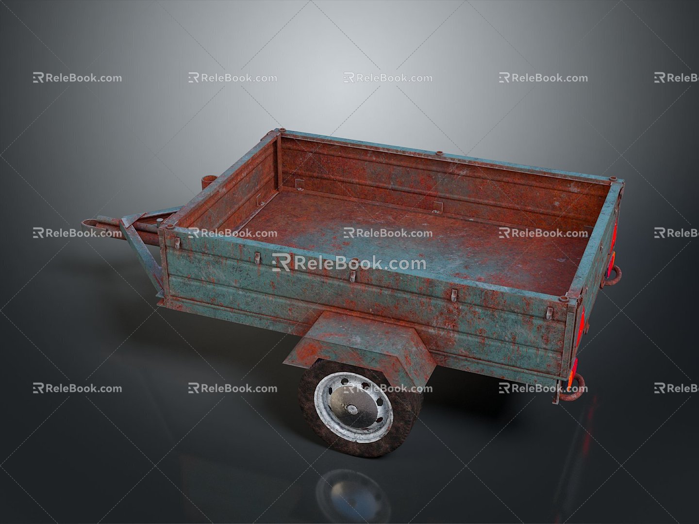 Truck body garbage cover garbage bin garbage bucket engineering truck bucket earthwork truck bucket 3d model