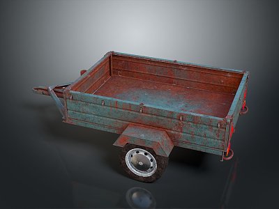 Truck body garbage cover garbage bin garbage bucket engineering truck bucket earthwork truck bucket 3d model