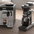 Modern coffee machine 3d model