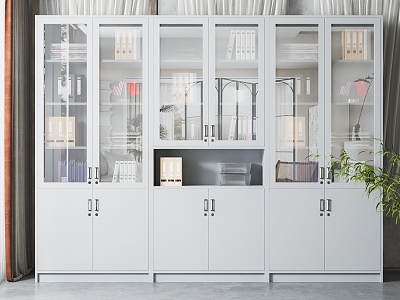 Modern office cabinet model