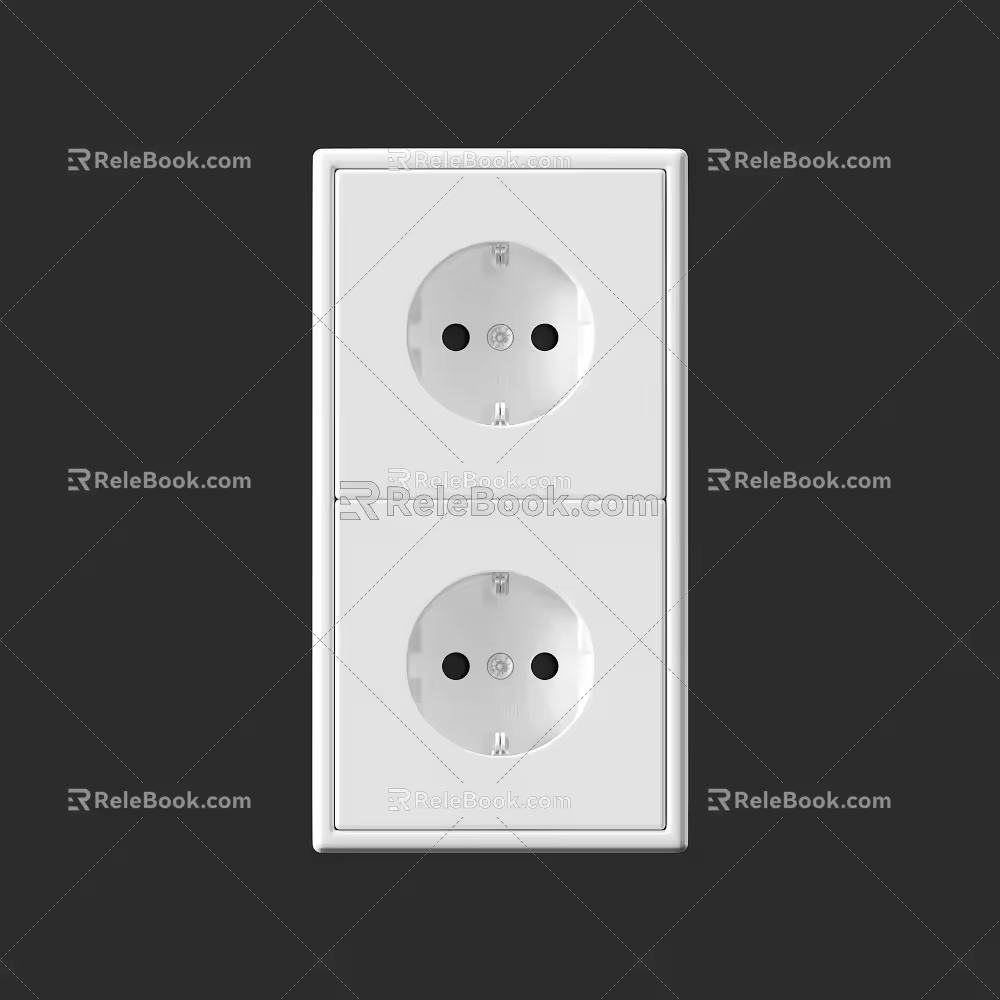 Socket switch 3d model