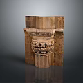 Columns Stone Columns Stone Columns Old Columns Roman Columns Roman Columns Classical Columns Greek Columns 3d model