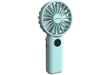 Hand-held electric fan model