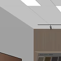 Bright Neutral Toned Modern Office With Interior Material Sample Display And Comfortable Lounge Seating