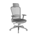 Ergonomic Mesh Office Chair With Adjustable Headrest Armrest And Rolling Wheels 3d model