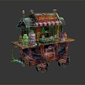 Modern Vans Food Trucks Food Trucks Mobile Food Trucks Mobile Vendors 3d model