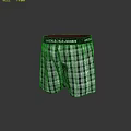 Jack & Jones Men's Boxers Featuring Plaid Pattern In Blue And White Checks