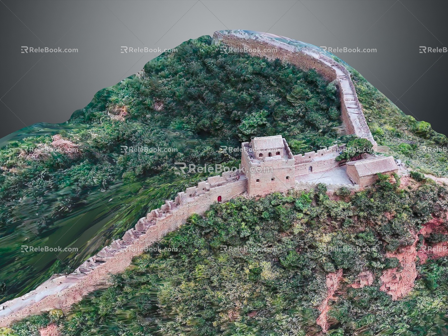 Chinese Great Wall Great Wall of China 3d model