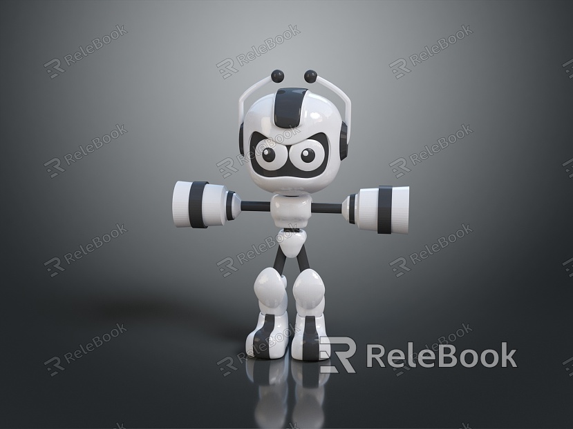 Industrial Robot Single Wheel Robot Double Wheel Robot Robot Robot Assistant Small Robot model