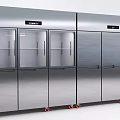 Modern refrigerator 3d model