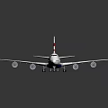 British Airways Airplane With White Fuselage Red Blue Tail And Four Engines