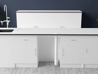 Modern Experiment Table 3d model