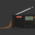 Radio Portable Radio Desktop Radio Full Band Radio 3d model