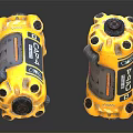 Two Yellow Portable Daily Life Essentials With Durable Design And Lightweight Feature