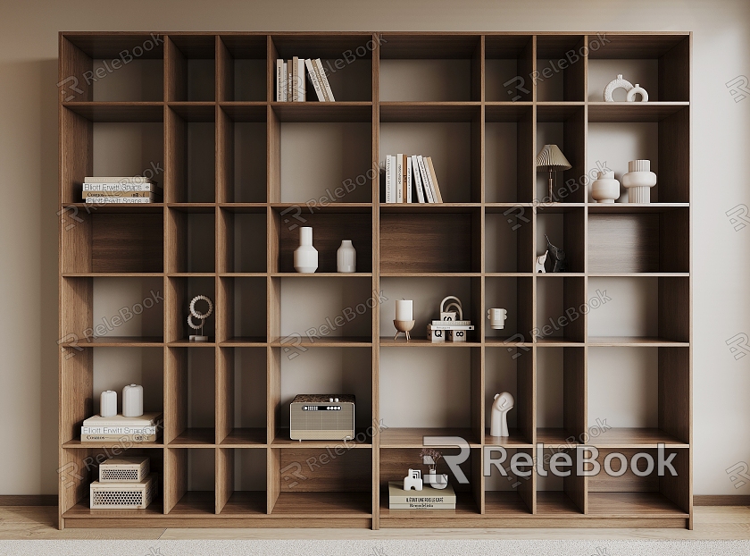 Modern Bookshelf model