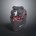 Sci-Fi Helmet Alien Helmet Helmet High Tech Helmet Game Helmet Helmet Helmet 3d model