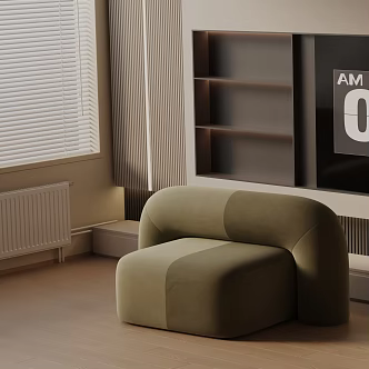 modern leisure chair 3d model