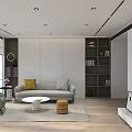 Modern Office Interior With Open Layout Large Windows Office Desk And Pendant Lights