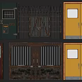 Various Doors With Different Designs Materials And Styles For Home Or Industrial Use