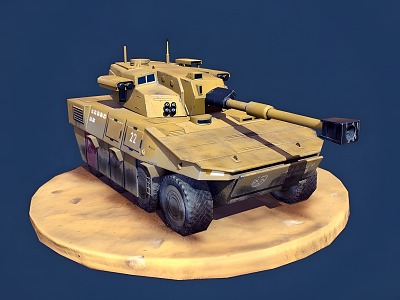 Modern Tanks model