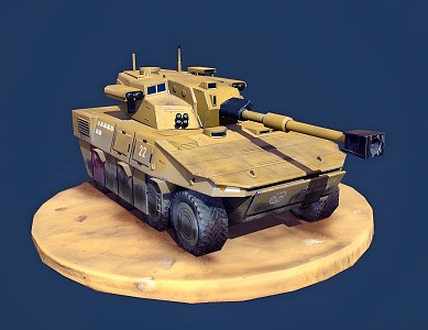 Modern Tanks 3d model