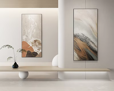 Elegant Modern Kitchen Interior With Luxury Marble Island And Sleek Cabinets 3d model