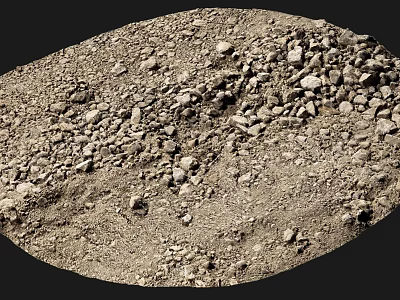 Natural Stone And Wood Materials For Construction And Decoration Projects 3d model